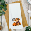 BABY HIGHLAND PUMPKIN PATCH KITCHEN TEA TOWEL