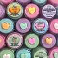 CONVERSATION HEART LIP SCRUB lip scrub
