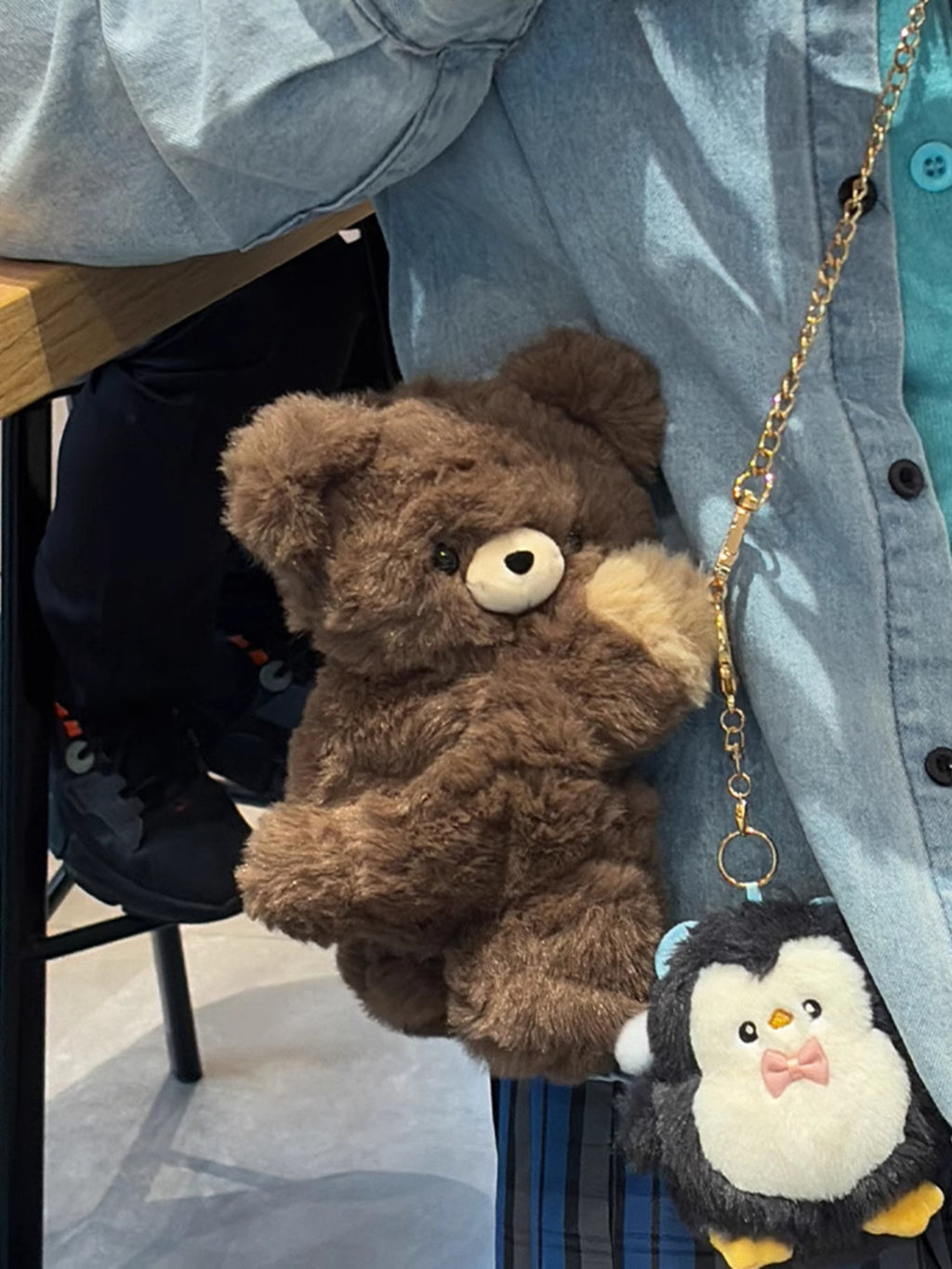PLUSH TEDDY BEAR BACKPACK BAG Backpack