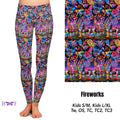 Fireworks capris with pockets