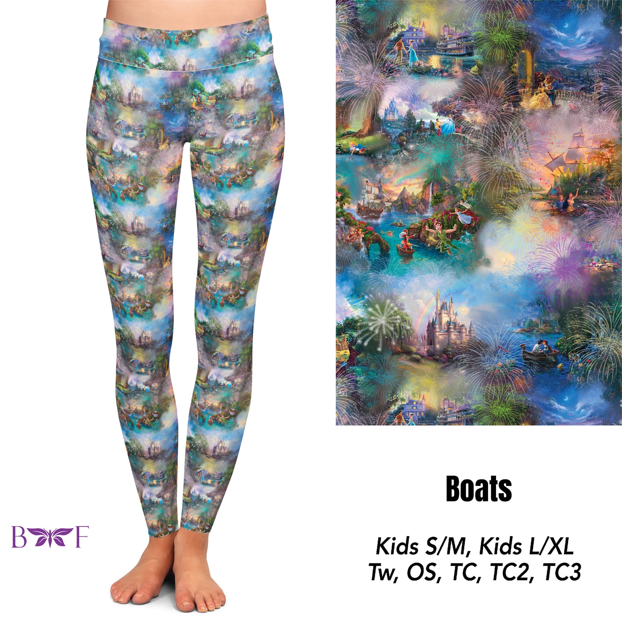 Boats leggings and capris