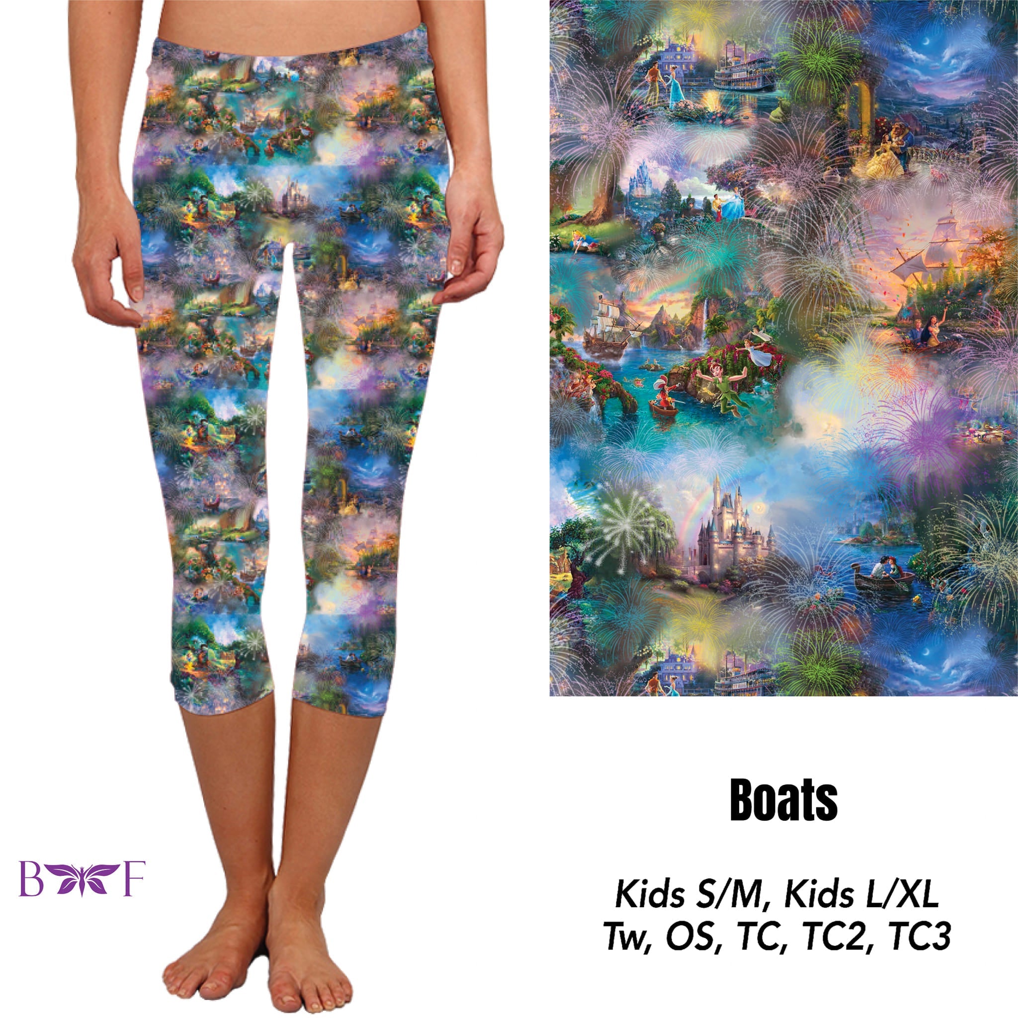 Boats leggings and capris