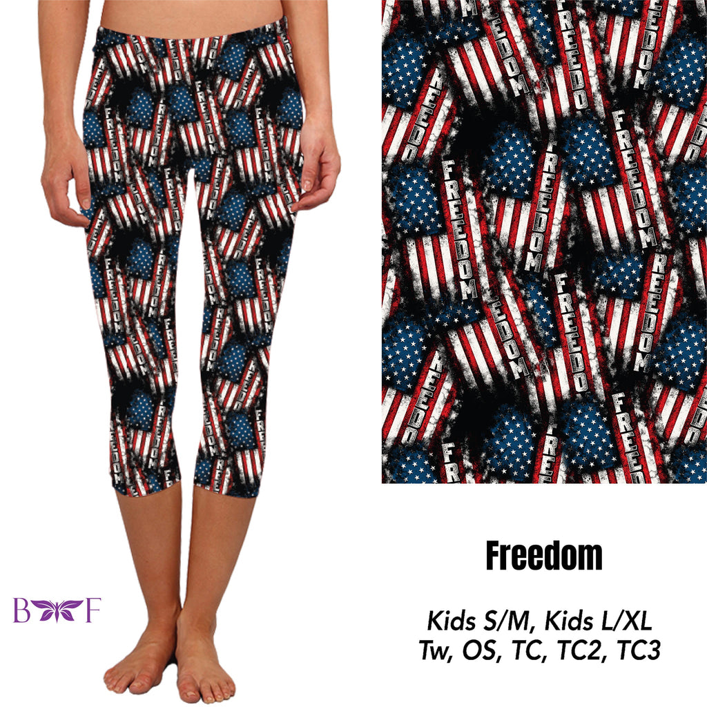 Freedom  capris, with pockets