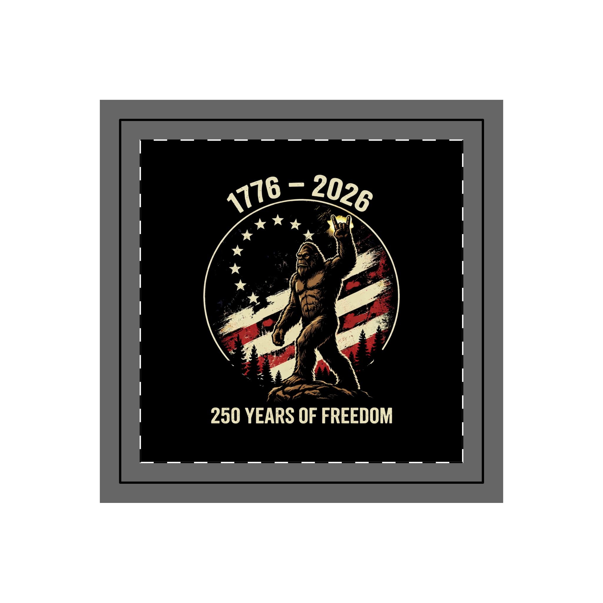 1776-2026 - 250 YEARS OF FREEDOM THROW PILLOW CASE Home Decor