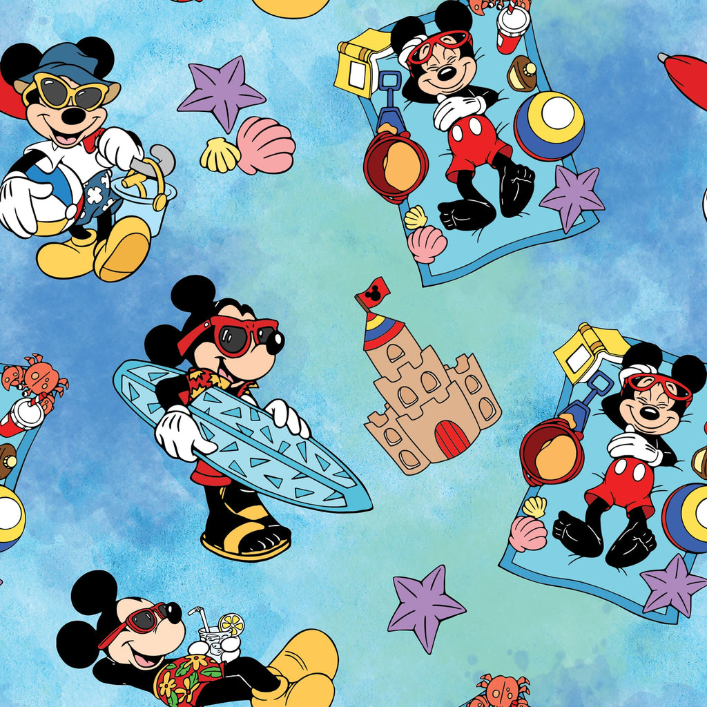 Beach Day leggings, capris, and biker shorts