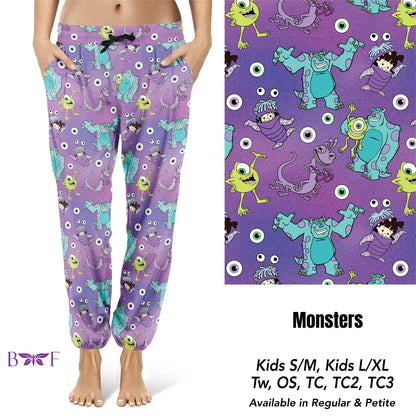 Monsters Leggings with pockets