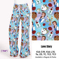 Love Story kids leggings and adult capri with pockets