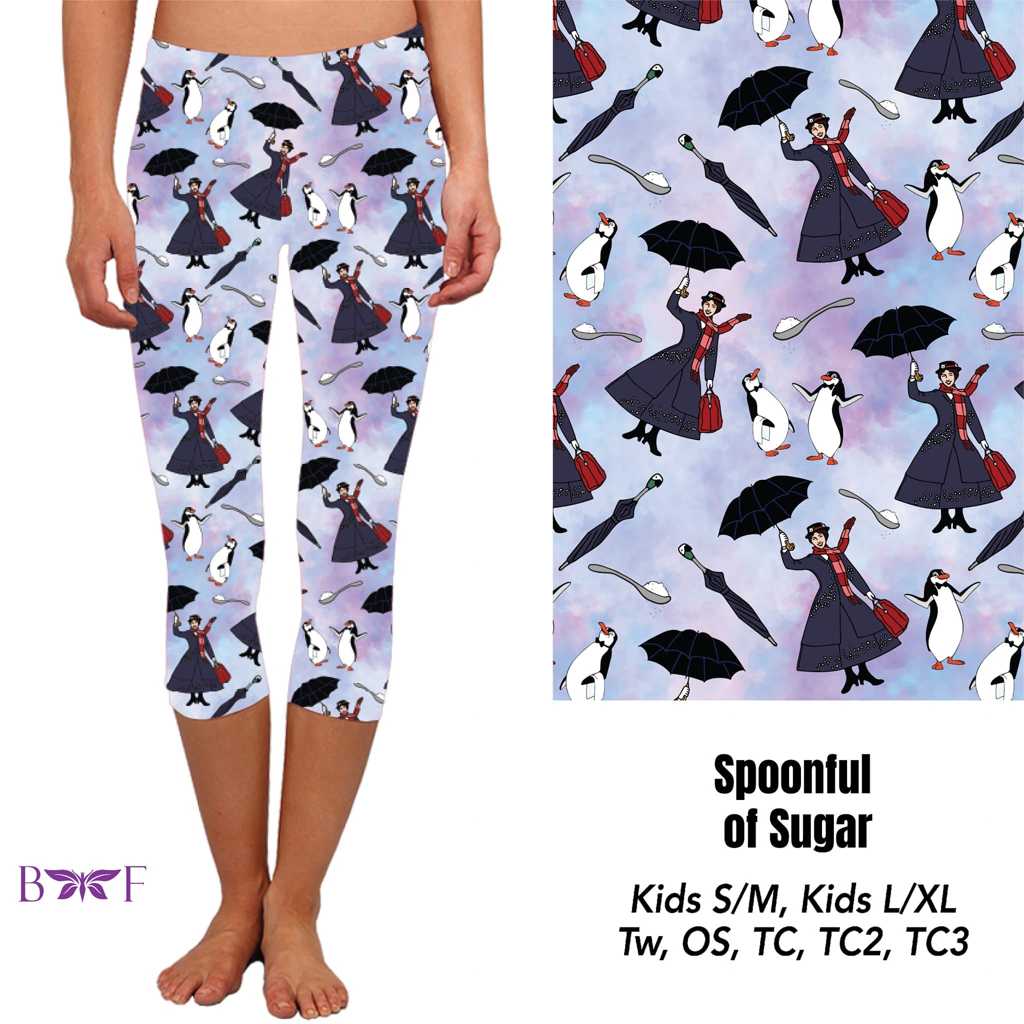 Spoon Full of Sugar capris with pockets