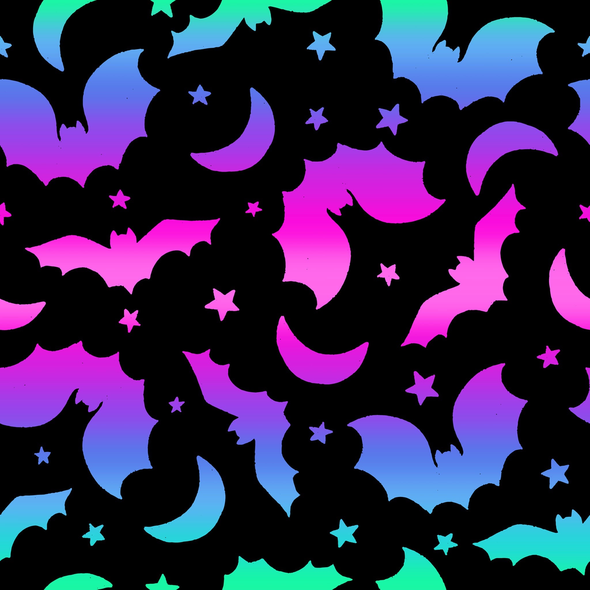 Rainbow Bats Capris and skorts with pockets