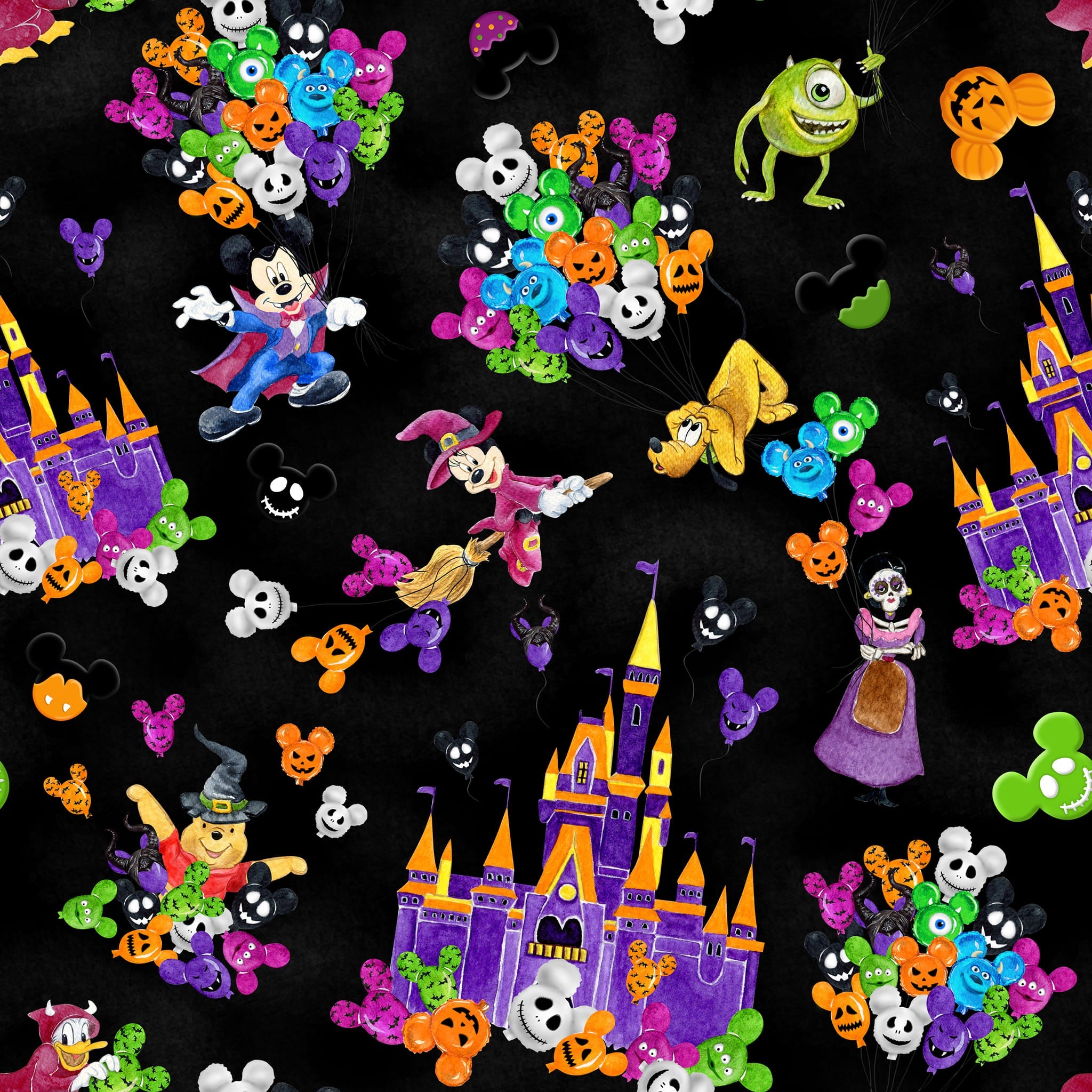 Halloween Magic Capris,skorts,leggings, and bike shorts with pockets