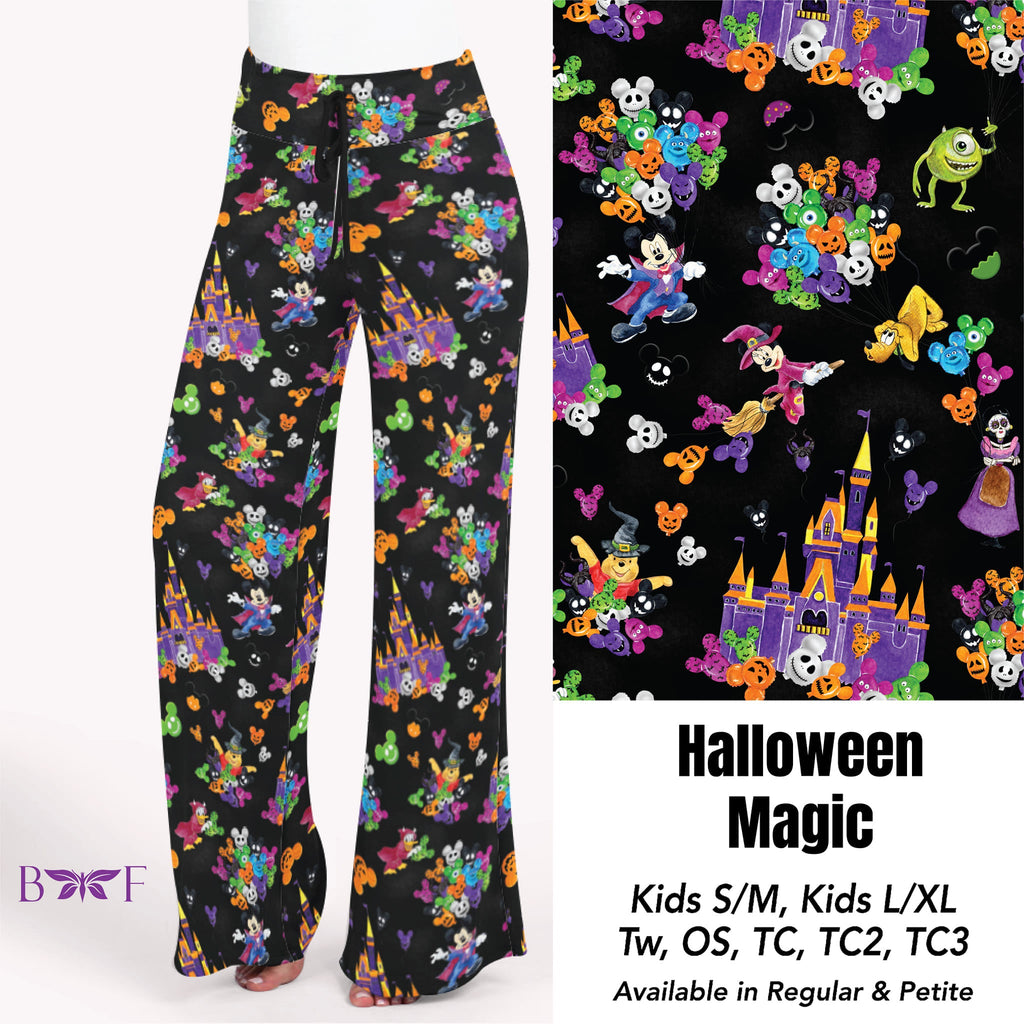 Halloween Magic Capris,skorts,leggings, and bike shorts with pockets