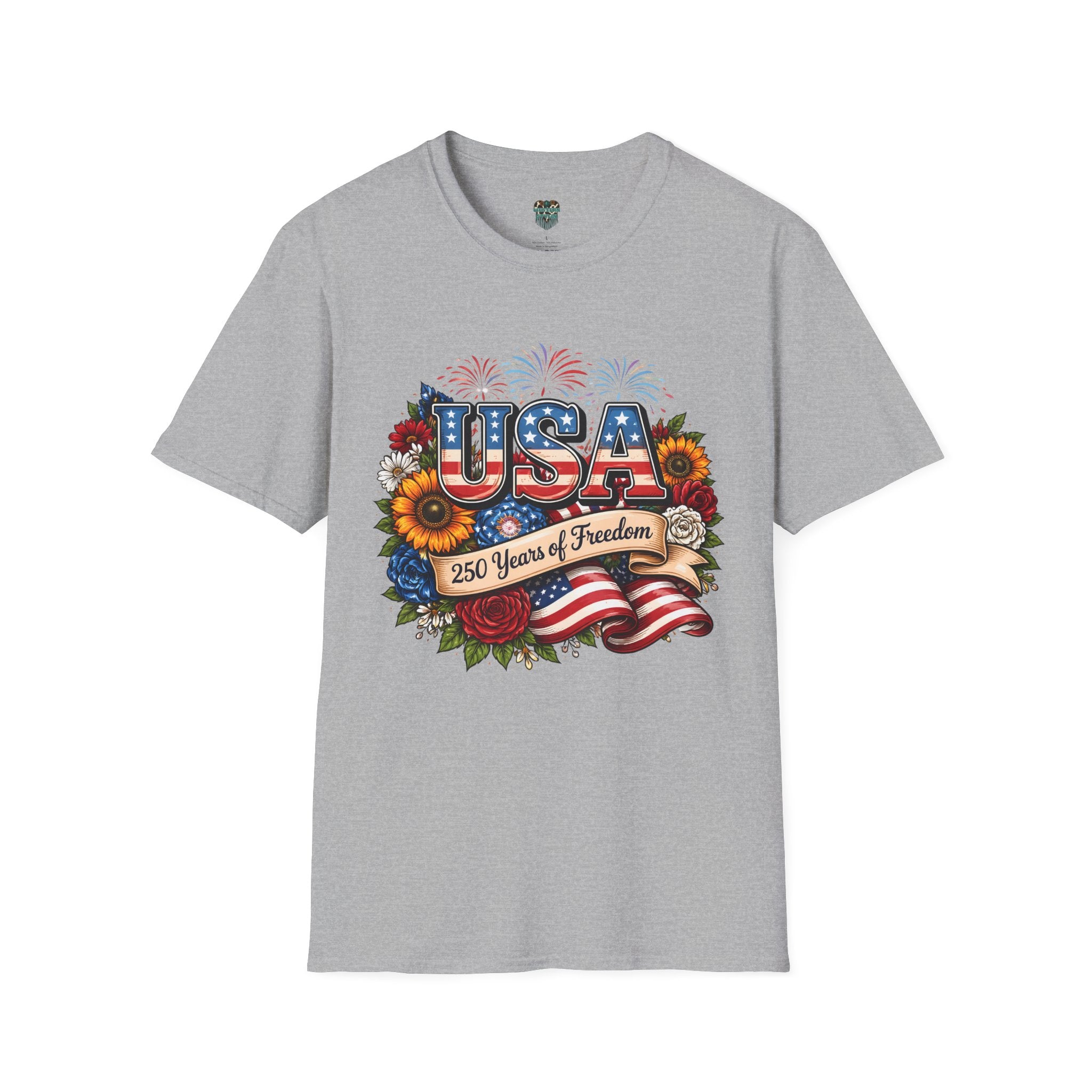 USA 250 YEARS OF FREEDOM TSHIRT - 1776-2026 T-Shirt