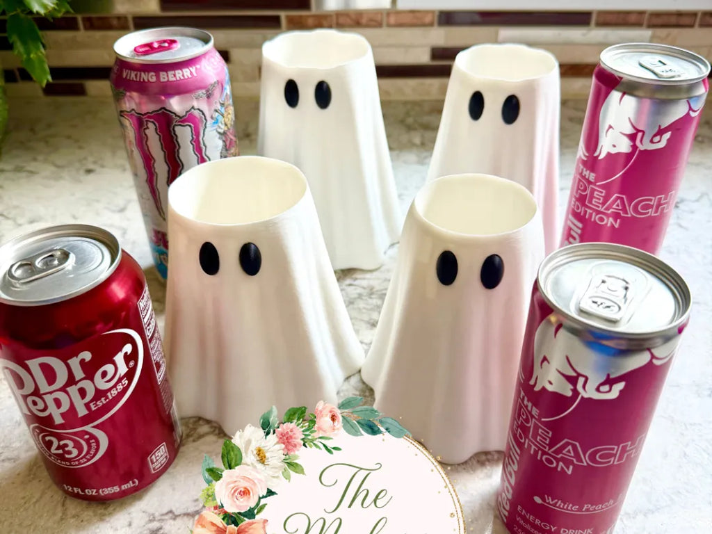 GHOST CAN HOLDERS- 4 SIZES AVAILABLE-3D PRINTED 3D Printing