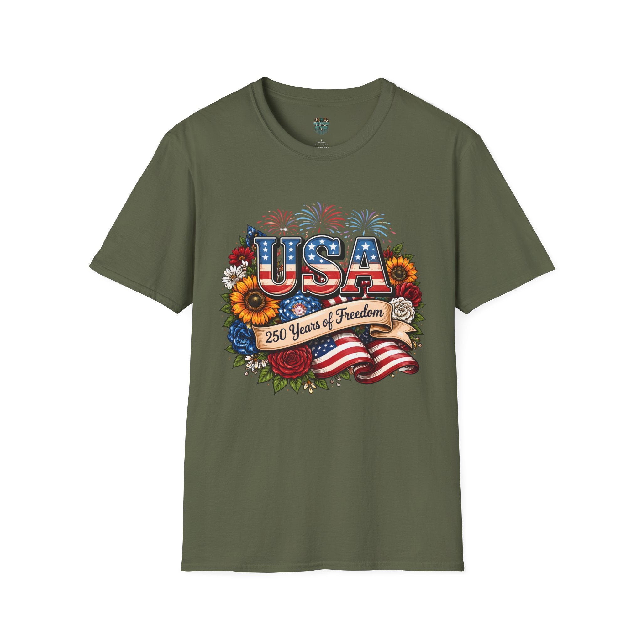 USA 250 YEARS OF FREEDOM TSHIRT - 1776-2026 T-Shirt