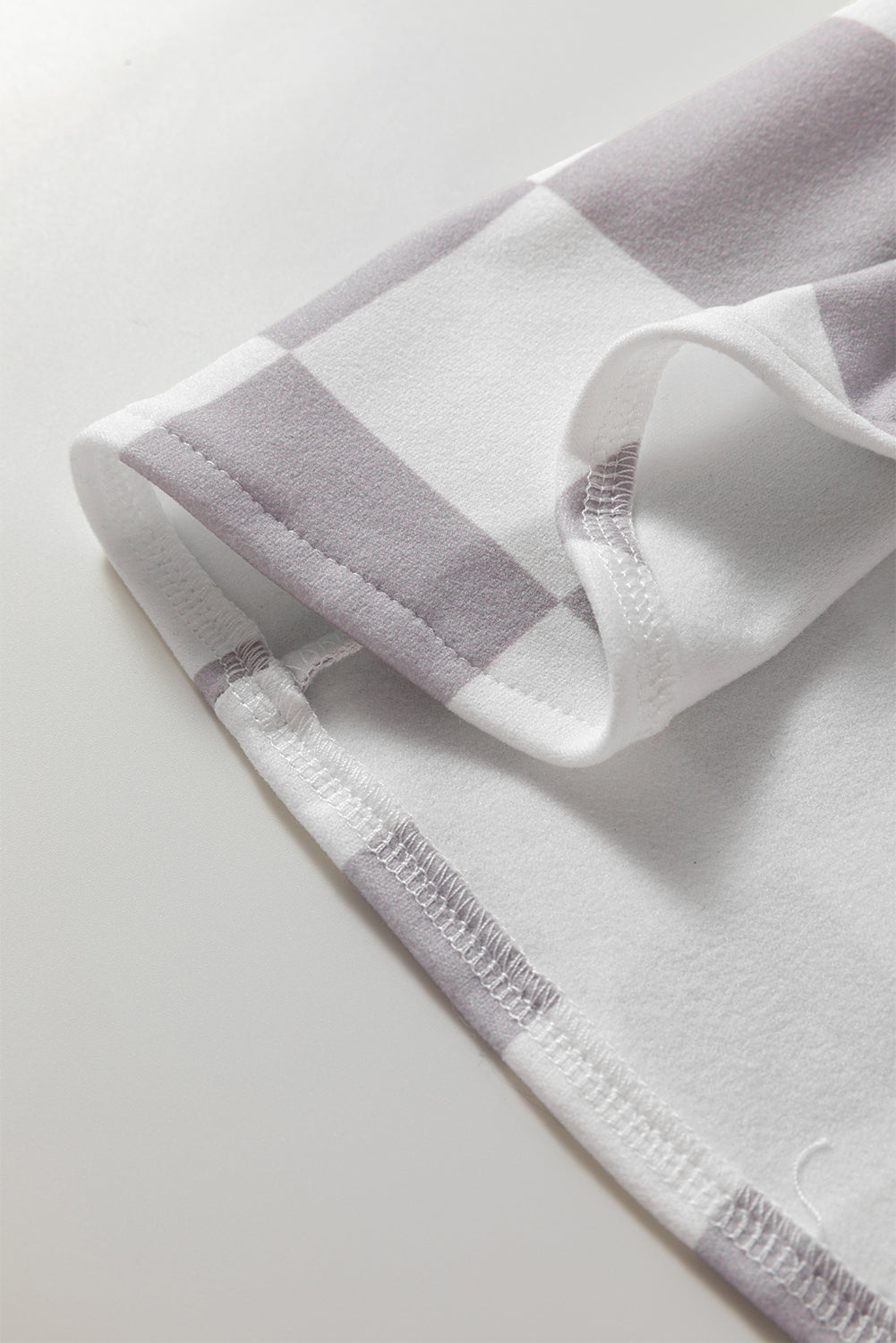 Checkerboard Button Up Shacket