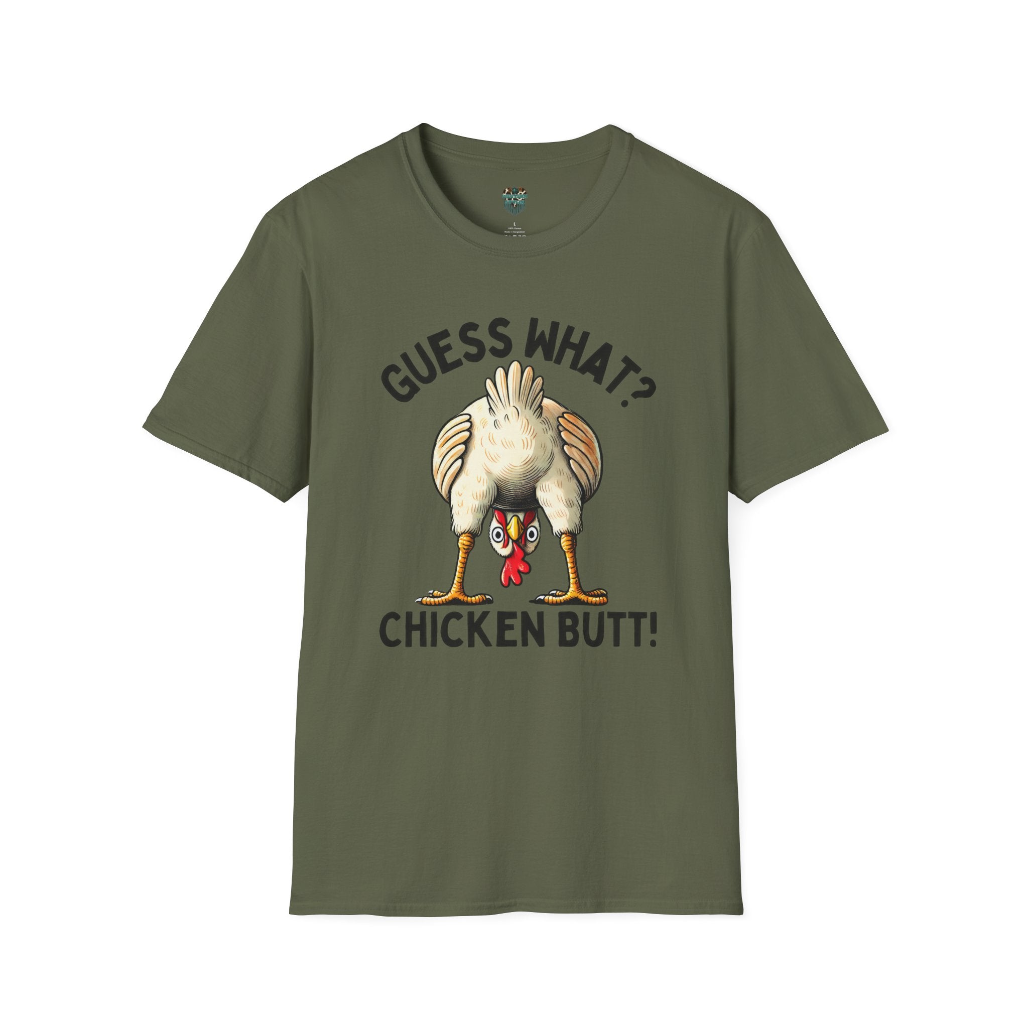 GUESS WHAT, CHICKEN BUTT - GRAPHIC TEE T-Shirt