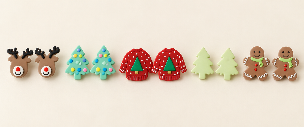 FASHION CHRISTMAS 5 DAYS OF THE WEEK EARRINGS | PICK YOUR THEME OR GRAB THEM ALL! Earrings