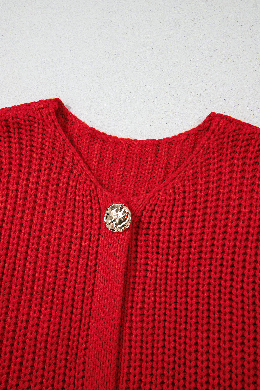 Knit Side Pockets Sweater Vest