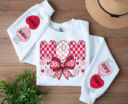 CANDY HEART NAME SWEATSHIRT COLLECTION (MULTIPLE OPTIONS)