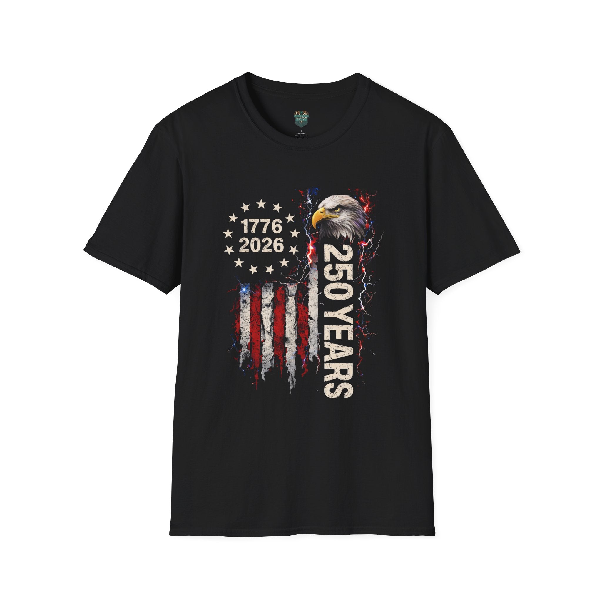 250 YEARS PATRIOTIC TSHIRT - 1776 - 2026 T-Shirt