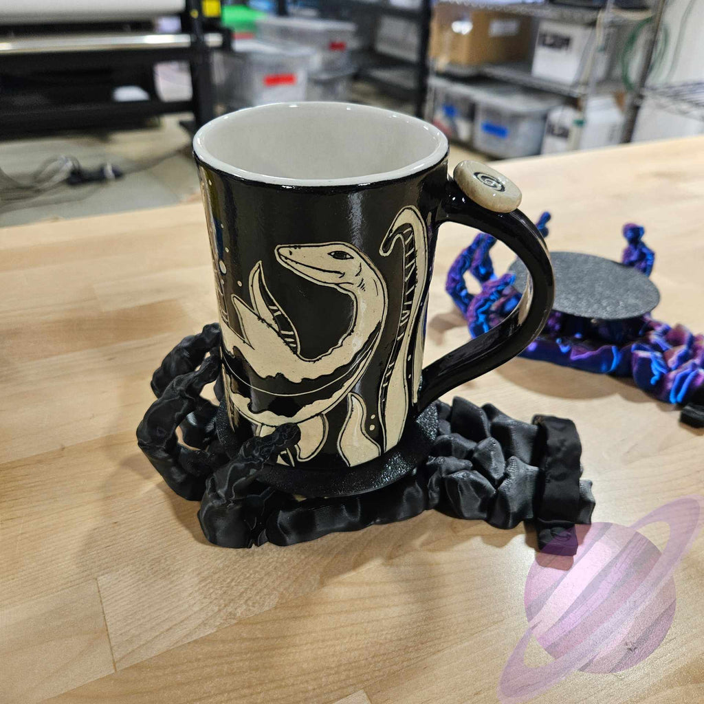 3D PRINTED SKELE COASTER coaster
