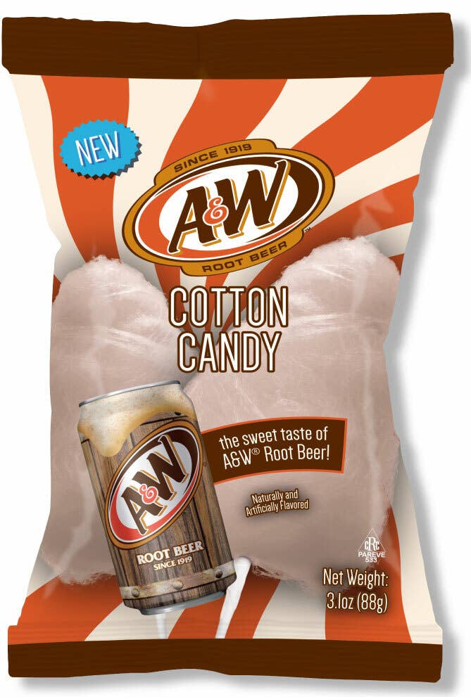 A&W ROOT BEER COTTON CANDY