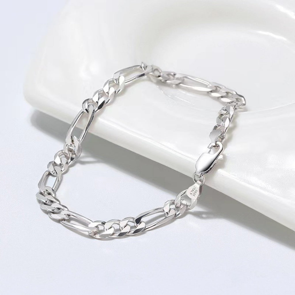 .925 STERLING SILVER CHAIN BRACELET bracelet
