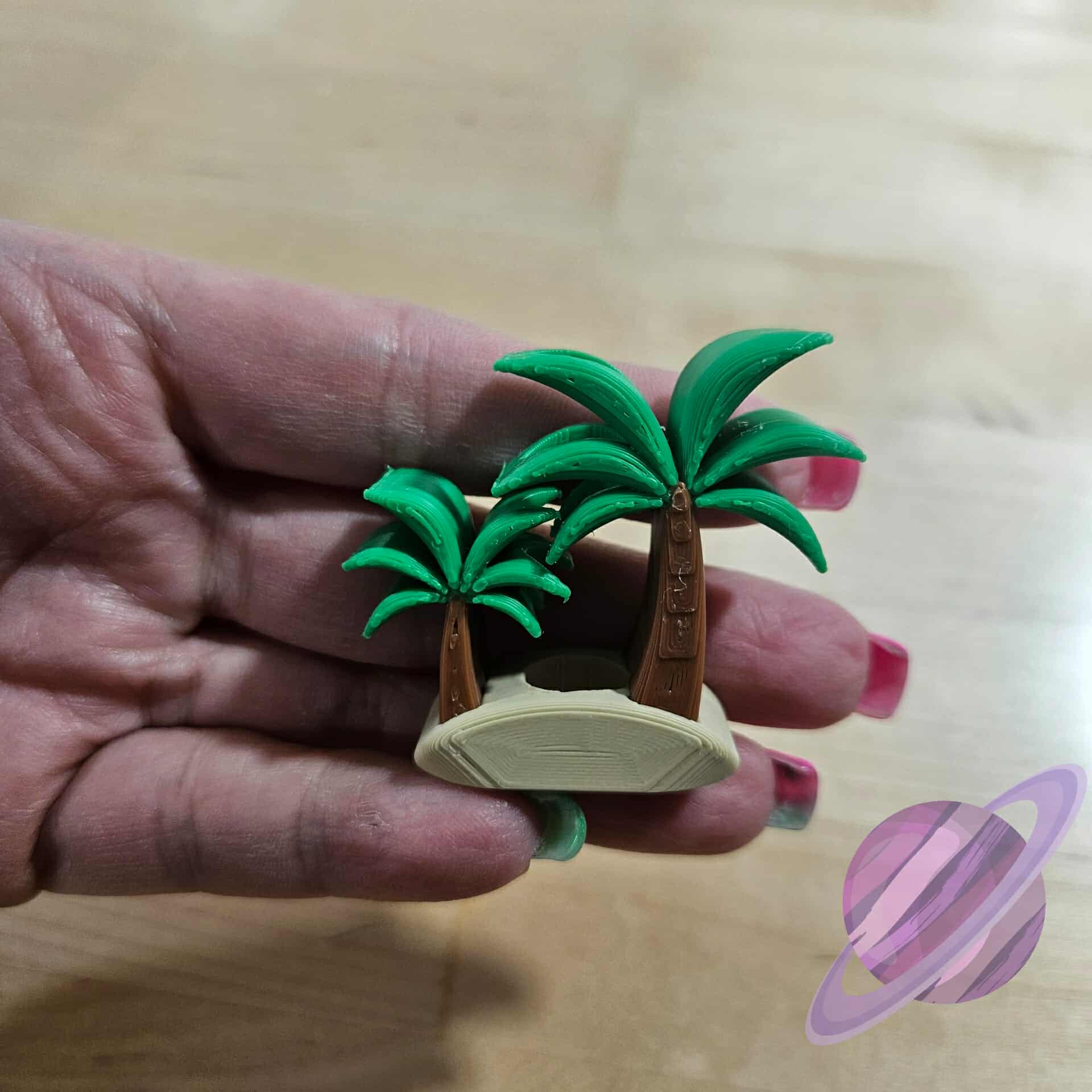 PALM TREES-3D PRINTED STRAW BUDDY