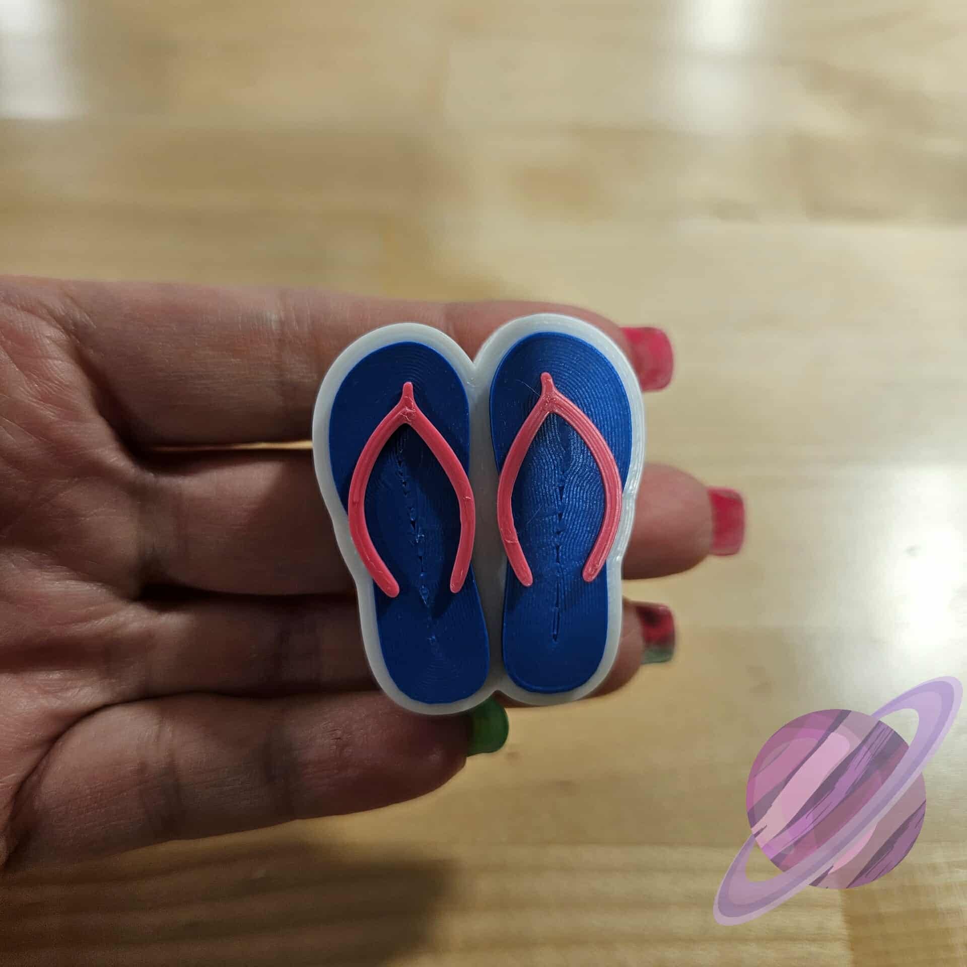 FLIP FLOPS-3D PRINTED STRAW BUDDY