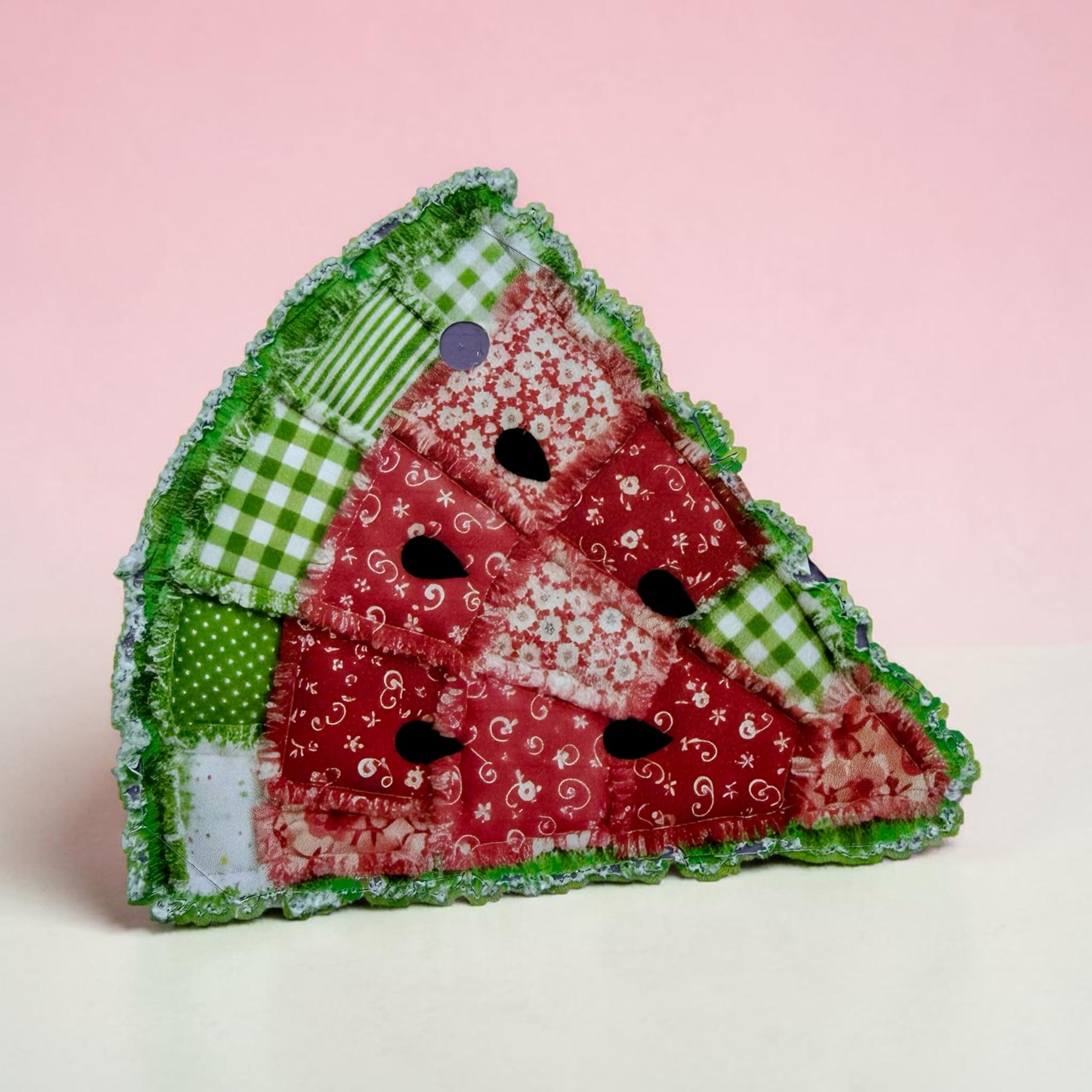 Watermelon Patchwork Freshie Air Freshner