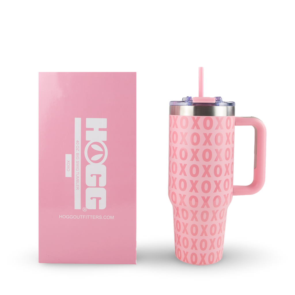 40oz POWDER COATED BIG SWIG TUMBLER - VALENTINE'S COLLECTION