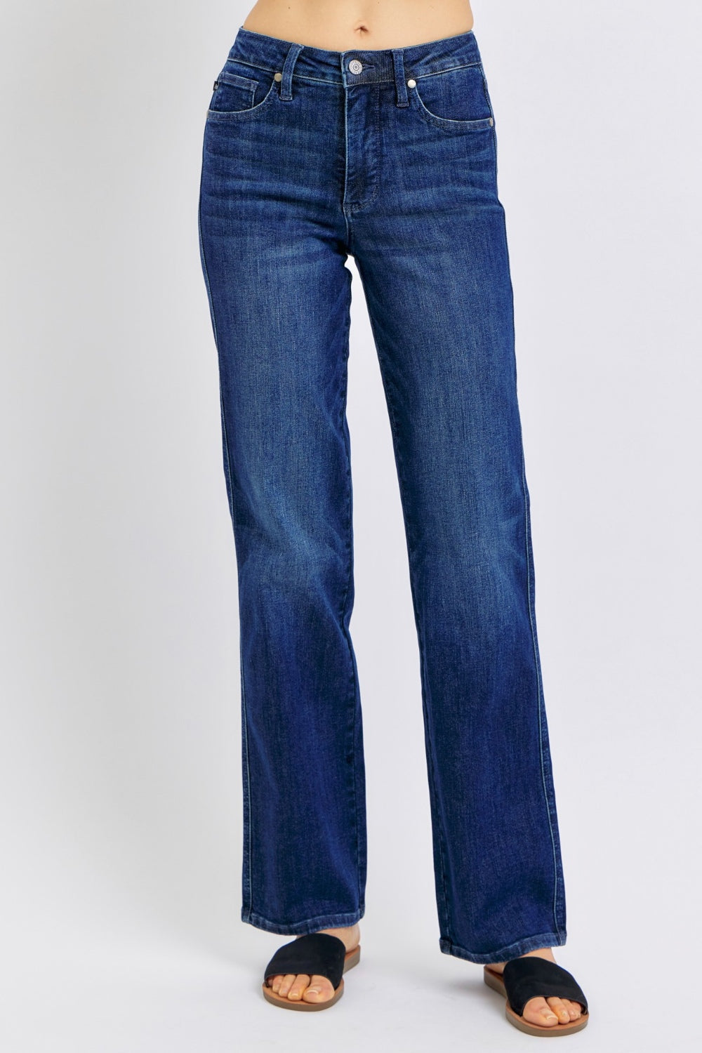 Judy Blue High Waist Tummy Control Straight Jeans