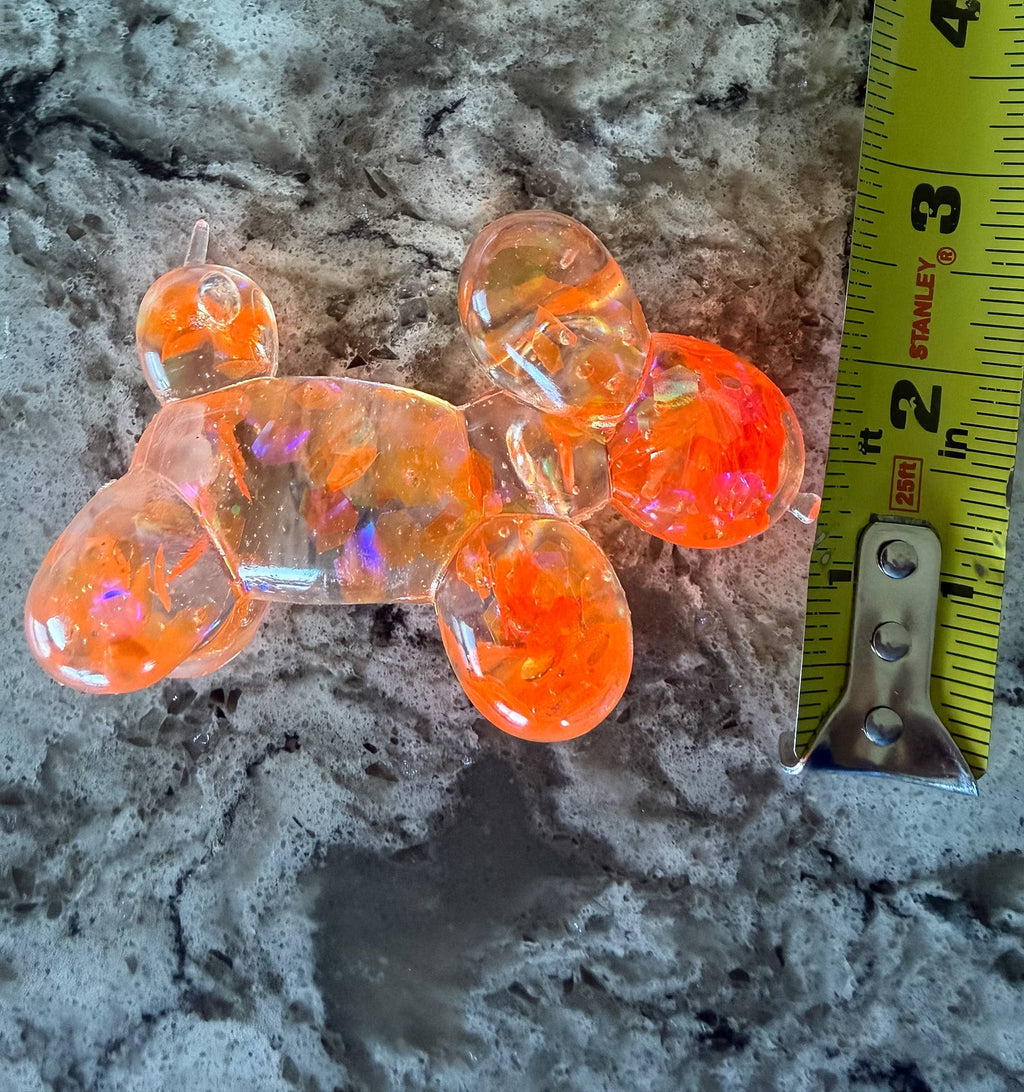 Squishy Squish Maltose Glitter Balloon Dog Stress Toy