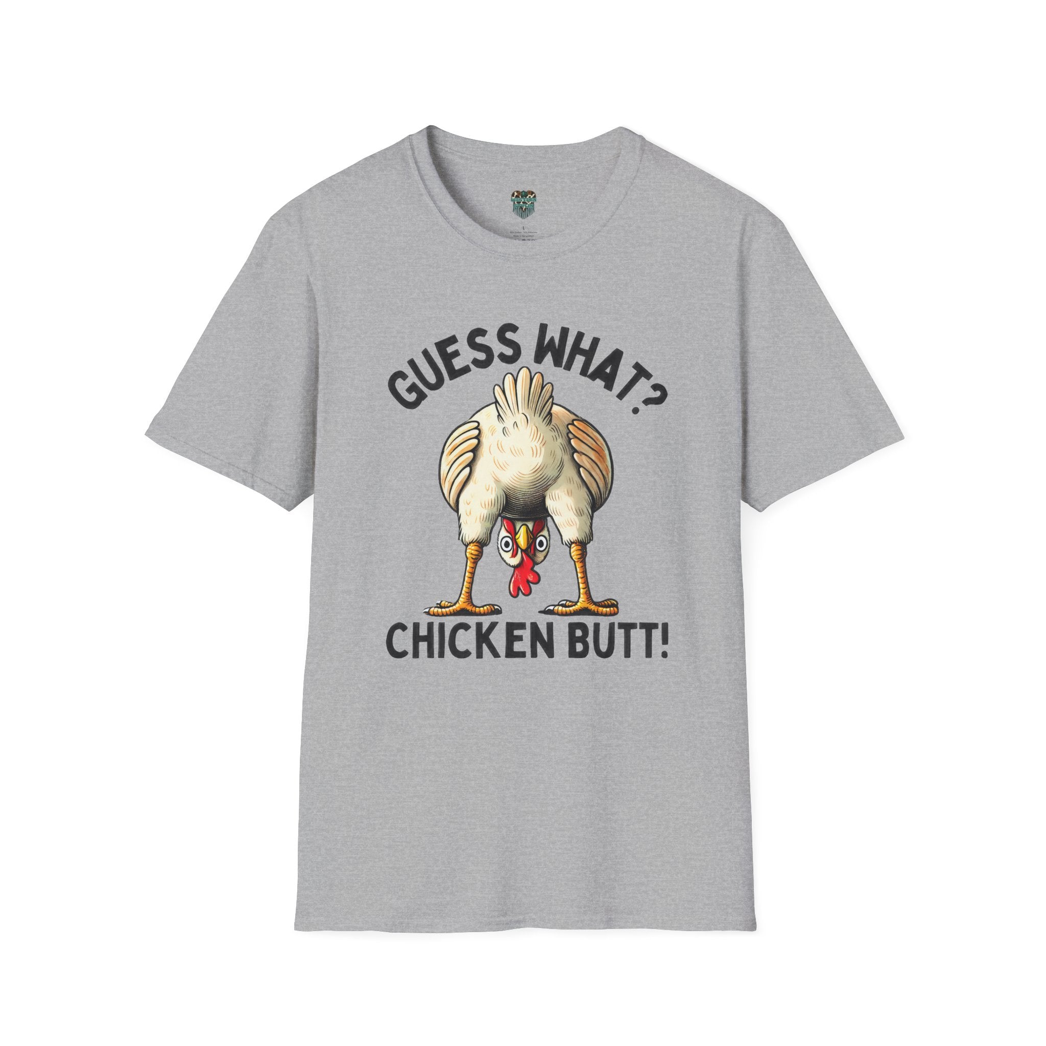 GUESS WHAT, CHICKEN BUTT - GRAPHIC TEE T-Shirt