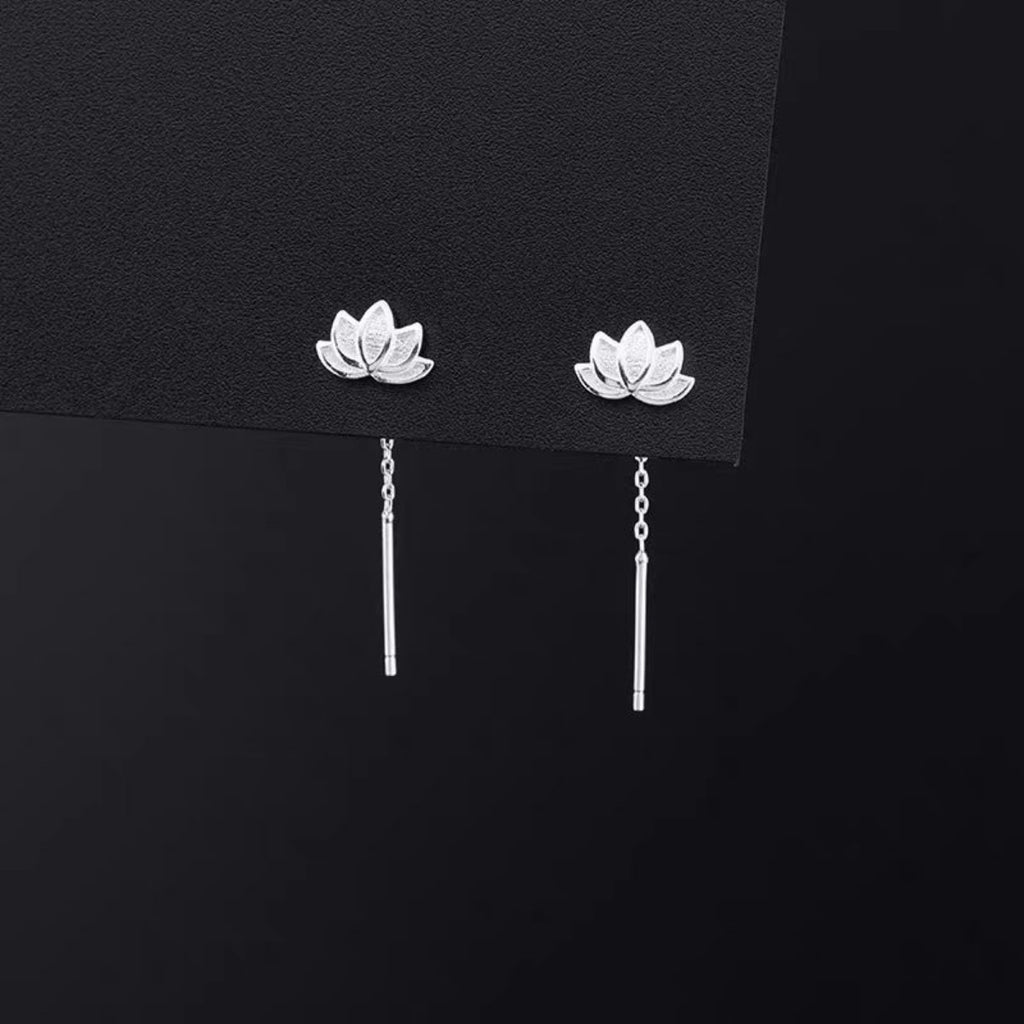 LOTUS DROP EARRINGS Earrings