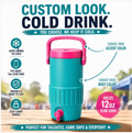 3D PRINTED CUSTOM SIDE LINE 12 OUNCE SKINNY CAN HOLDERS can holder