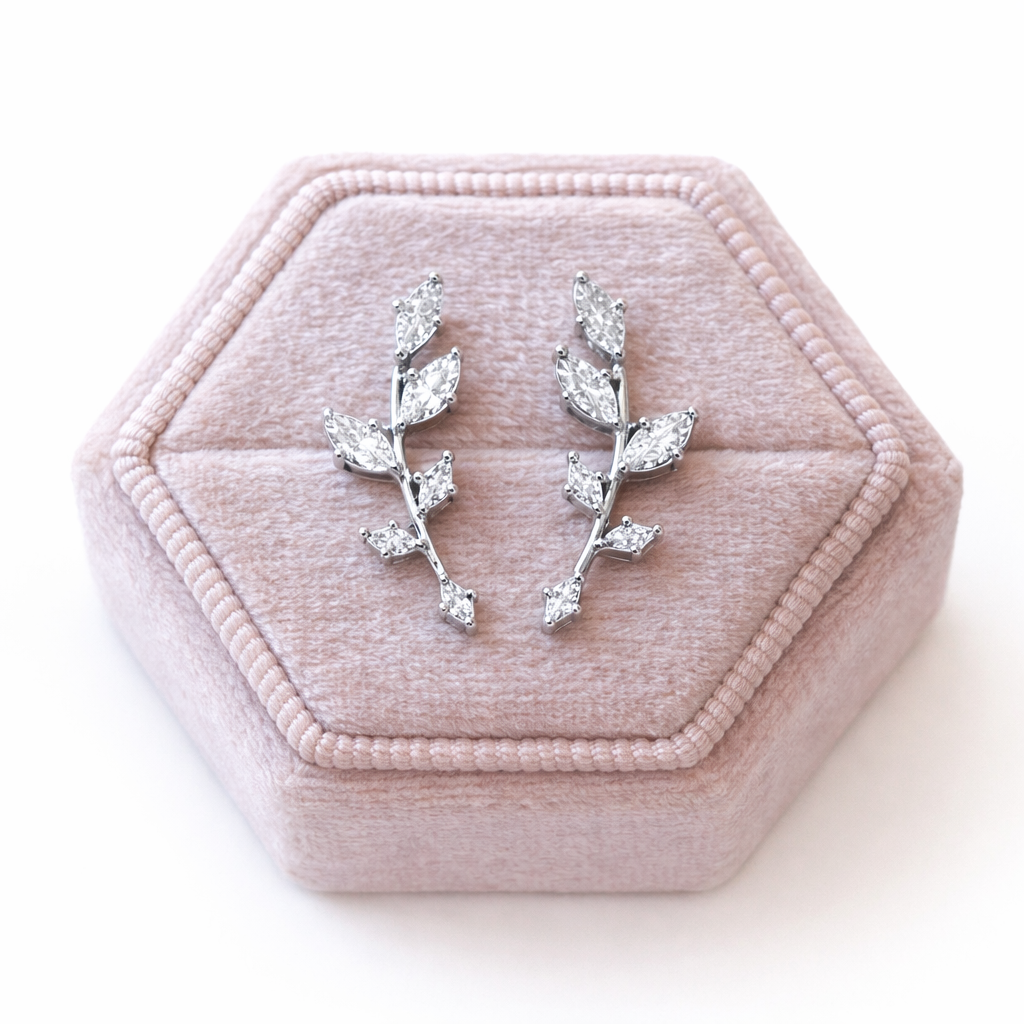 IVY EARRINGS - SILVER Earrings
