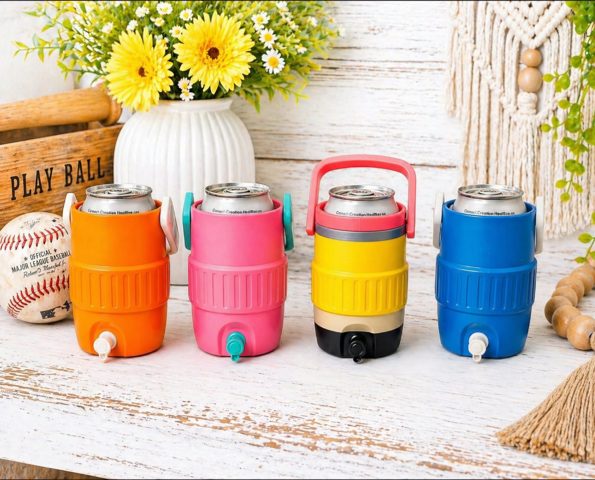 3D PRINTED CUSTOM SIDE LINE 12 OUNCE CAN HOLDERS drinkware
