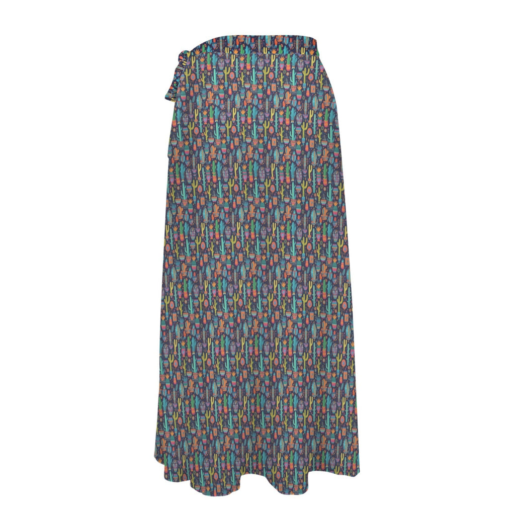 Baha Ranch Cactus Crazy Beach Coverup Skirt Cover ups