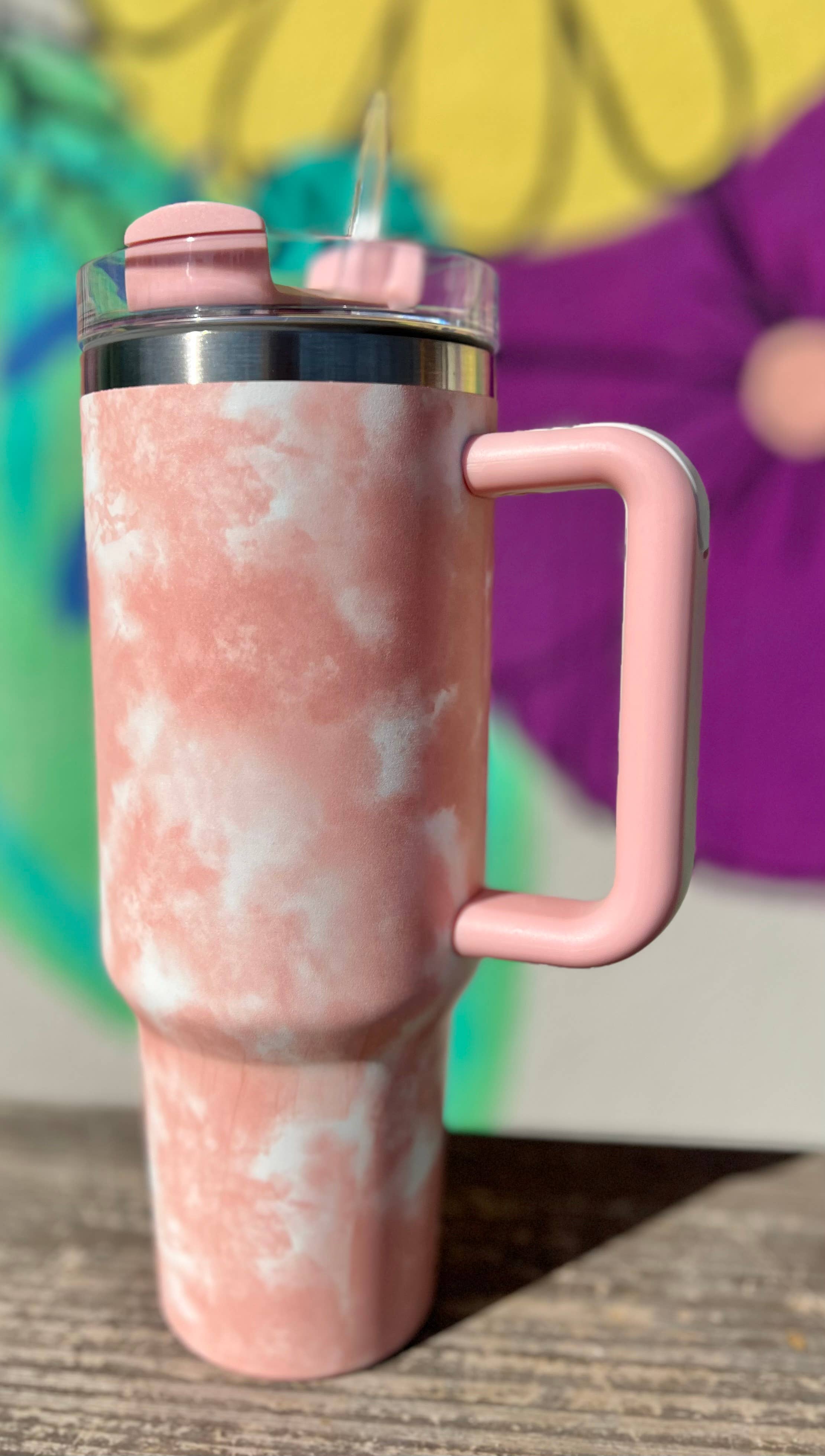 TIE DYE CLOUD 40OZ TUMBLER