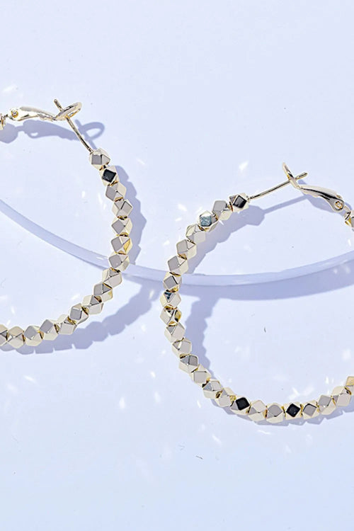 ALLOY HOOP EARRINGS Jewelry