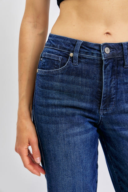 Judy Blue High Waist Tummy Control Straight Jeans