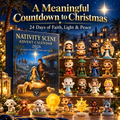 NATIVITY SCENE ADVENT CALENDAR 2026 | 24 DAYS OF FAITH, LIGHT, AND PEACE advent calendar