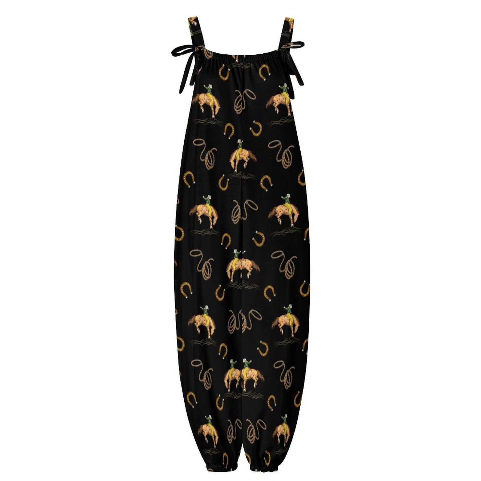RODEO COWBOY OVERALL JUMPSUIT