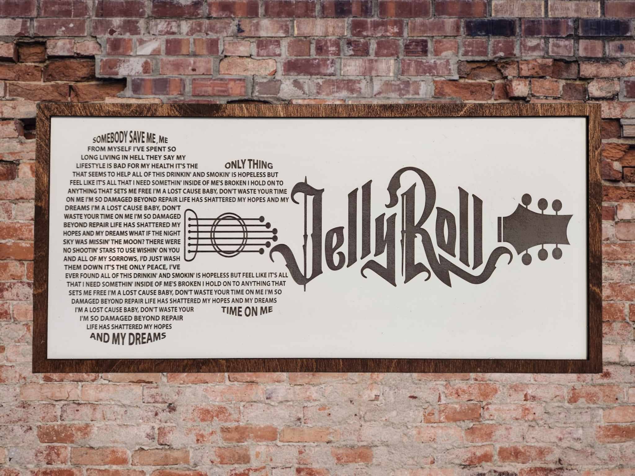 SAVE ME INSPIRED SONG SIGN - LASER ENGRAVED IN THE USA!