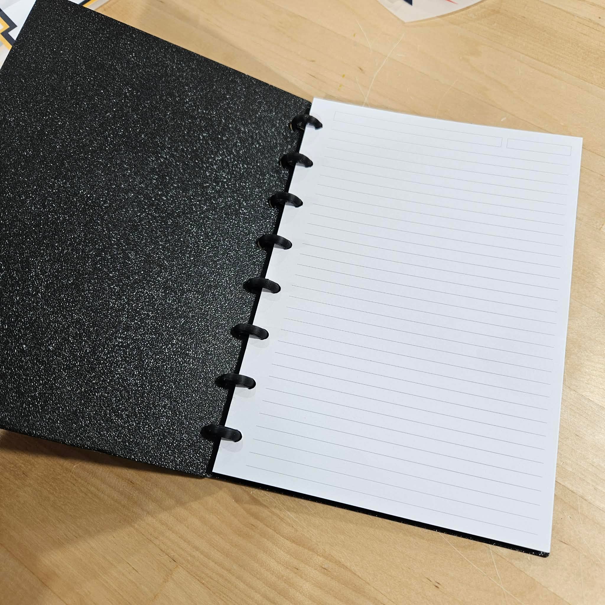 PINK HORROR- 3D PRINTED REFILLABLE NOTEBOOK