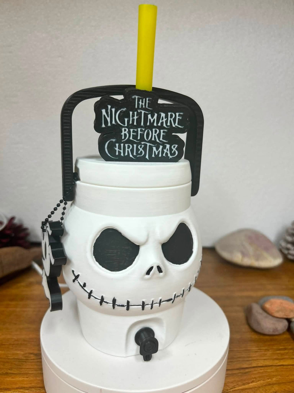 PUMPKIN SKELE - CUSTOM 3D PRINTED 12 OZ CAN HOLDER