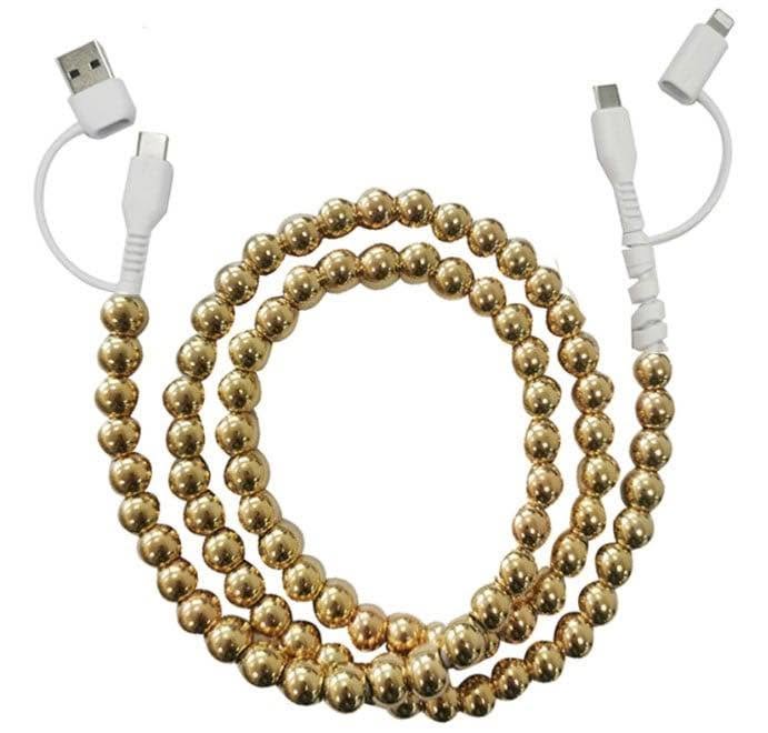 BEADED 4-IN-1 FAST CHARGING CABLE - SO MANY TO CHOOSE FROM Car Charger