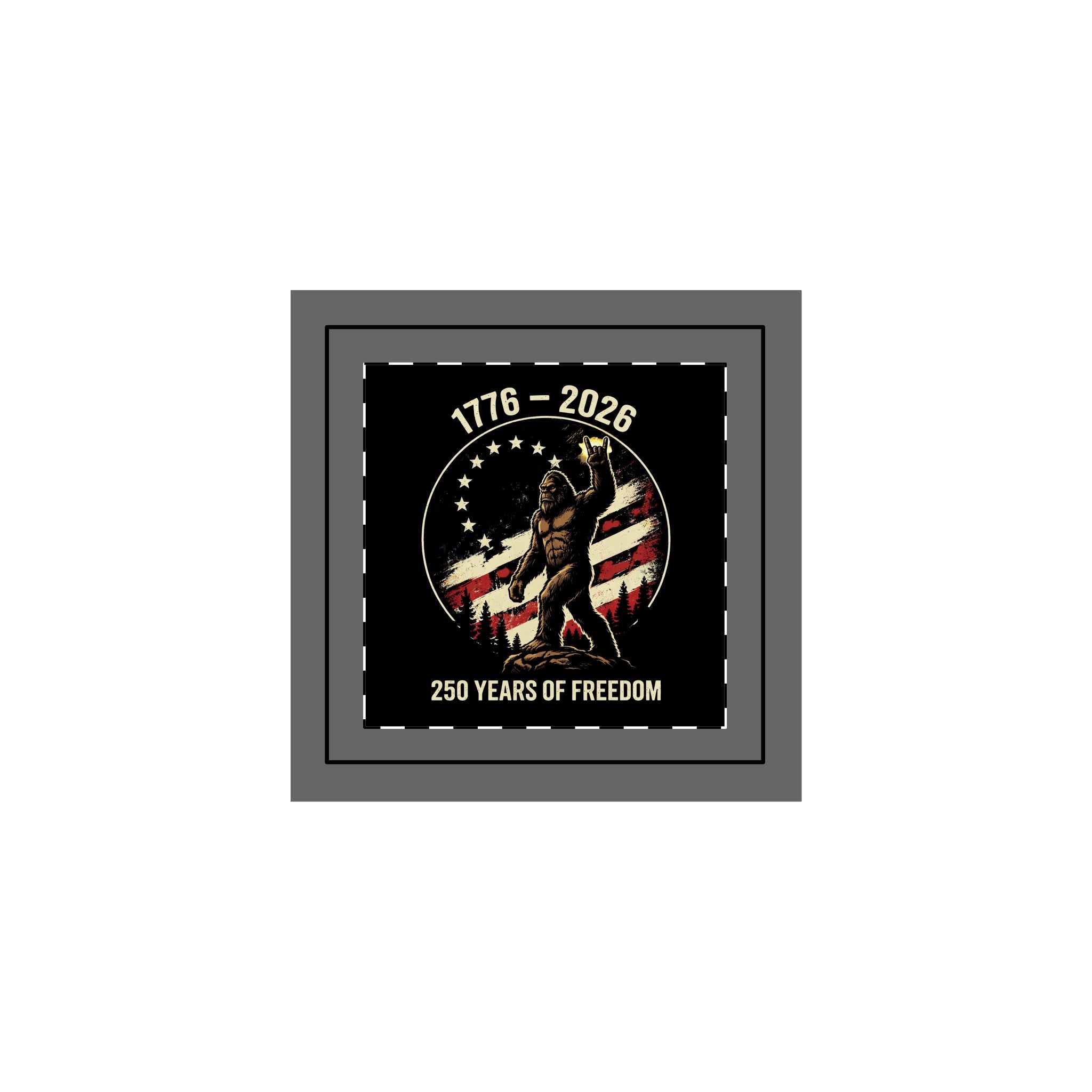 1776-2026 - 250 YEARS OF FREEDOM THROW PILLOW CASE Home Decor