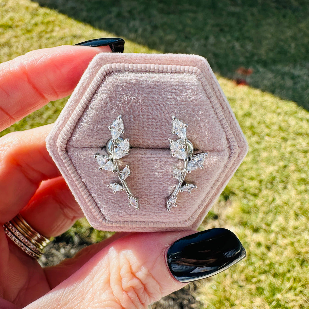 IVY EARRINGS - SILVER Earrings